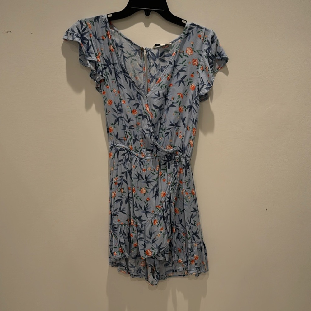 American Eagle Floral Romper